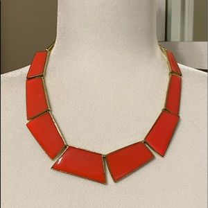 Amrita Singh Coral Statement Necklace NWOT